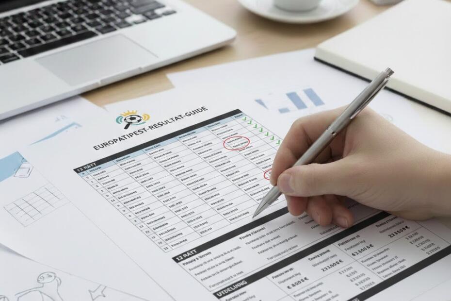 Europatipset resultat